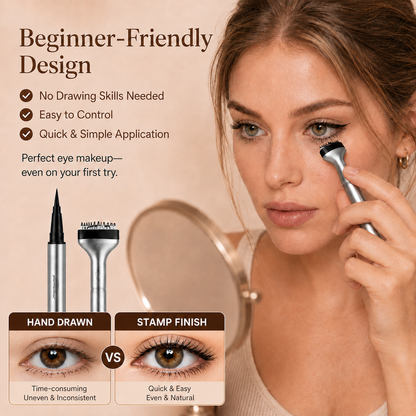 2-in-1 Eyeliner & Lower Eyelash Stamp Set