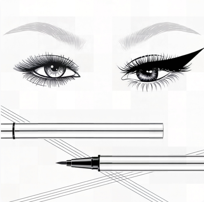 ⏰✨BUY 1 GET 1 FREE 🔥Waterproof & Smudge-Proof Eyeliner