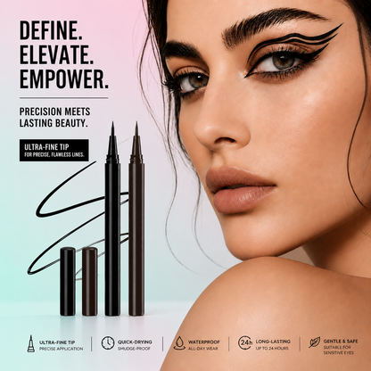 🔥Waterproof Liquid Eyeliner Pen