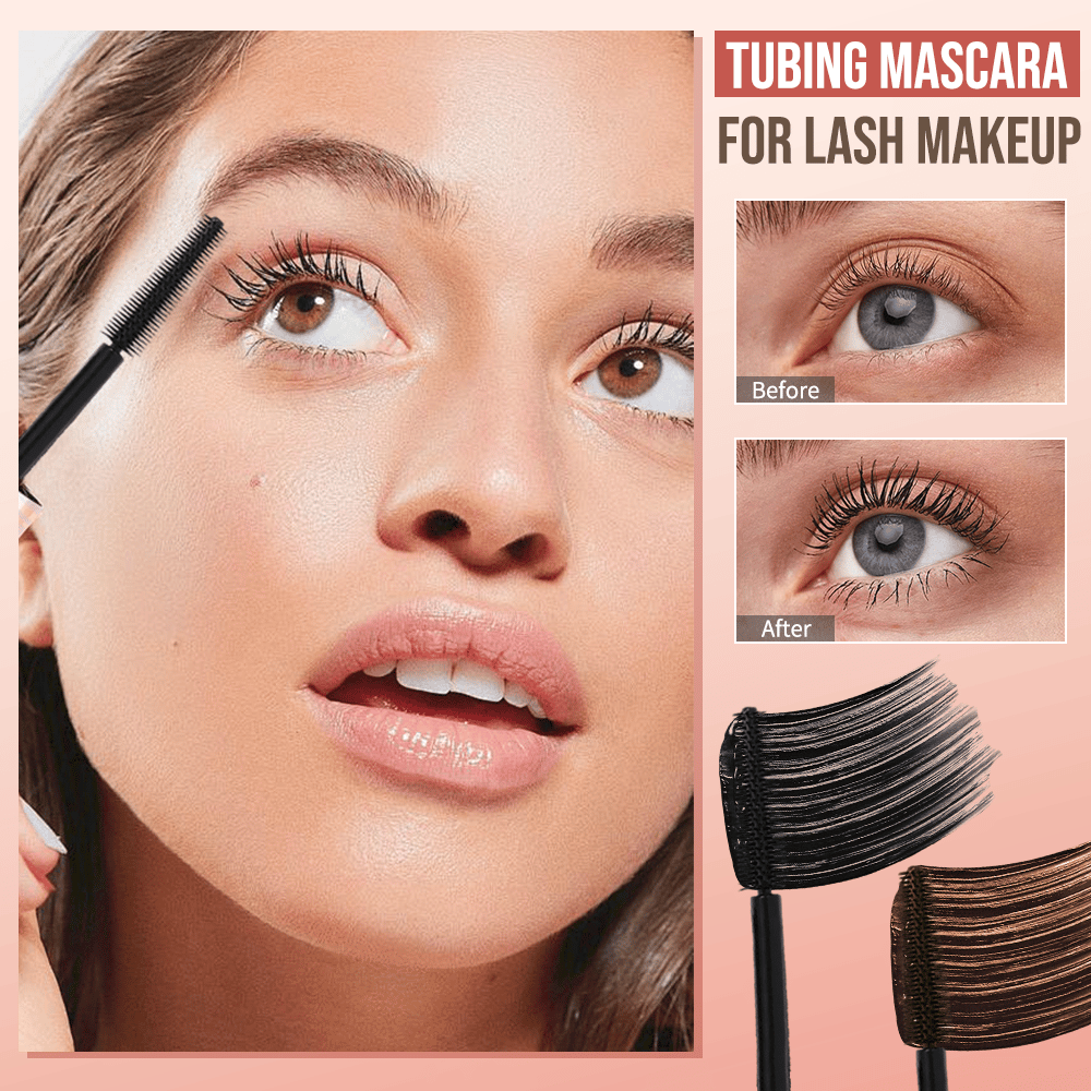 💞50K+ SOLD!👁️✨ All-Day Beautiful Lashes, Smudge-Proof! Waterproof Fiber Mascara for Natural Volume. 💖💃