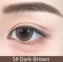 Professional Dual-Ended Eyebrow Pencil - Rotating Fine Tip for Precise Contouring - Natural Mist Matte Finish & Long-Lasting Pigment for Voluminous Brows