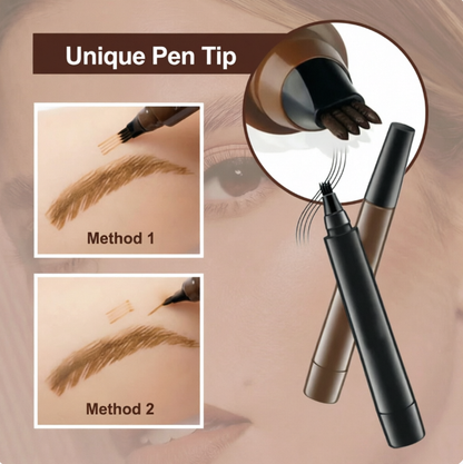Waterproof Four-tip Beard and Eyebrow Pen✨