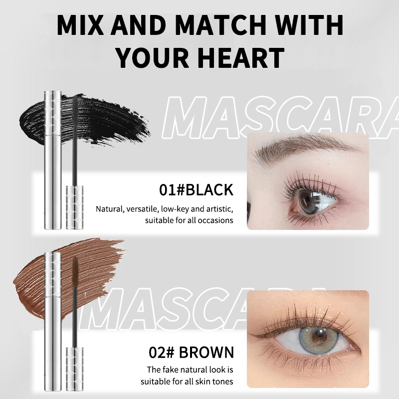 💞50K+ SOLD!👁️✨ All-Day Beautiful Lashes, Smudge-Proof! Waterproof Fiber Mascara for Natural Volume. 💖💃