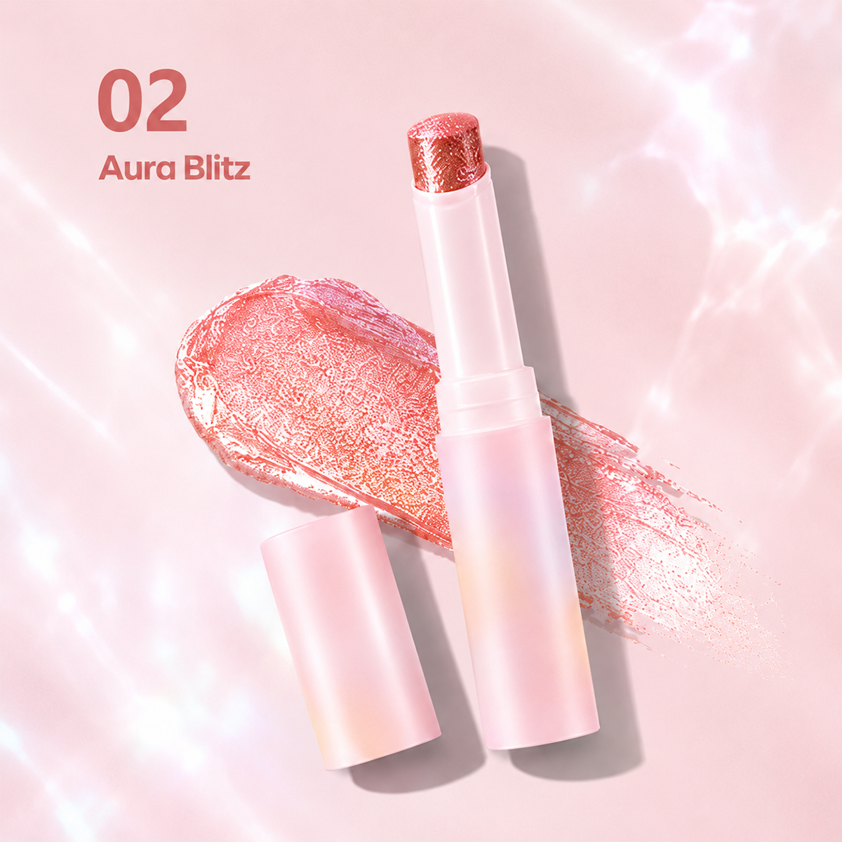 Shimmer Eyeshadow Stick with Brush