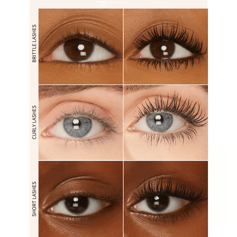 💞50K+ SOLD!👁️✨ All-Day Beautiful Lashes, Smudge-Proof! Waterproof Fiber Mascara for Natural Volume. 💖💃