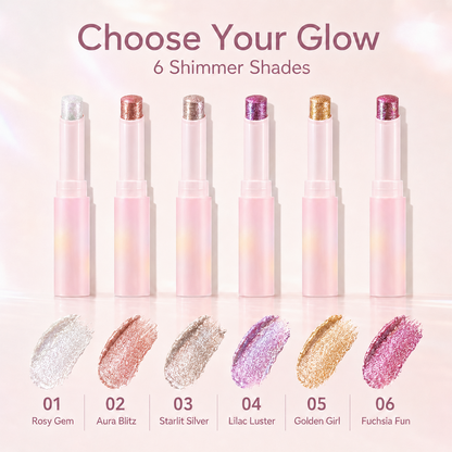 Shimmer Eyeshadow Stick with Brush