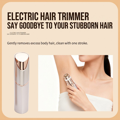 ✨2 in 1 facial & eyebrow hair trimmer for Women, Rechargeable Face Razor, Lip & Peach Fuzz Remover, Precision Eyebrow Shaper, Portable Painless Hair Removal Tool