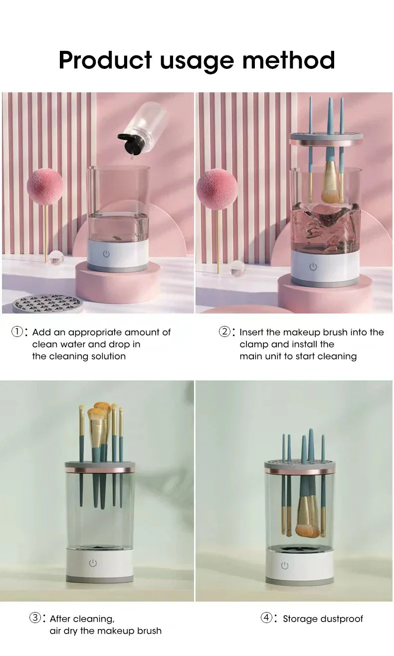 Electric Makeup Brush Cleaner