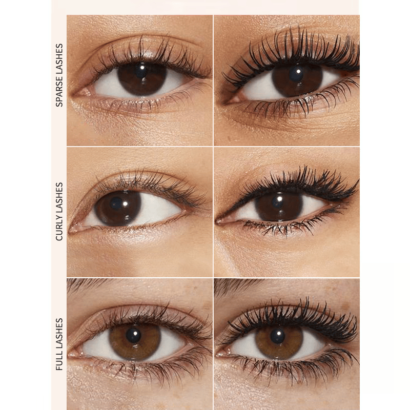 💞50K+ SOLD!👁️✨ All-Day Beautiful Lashes, Smudge-Proof! Waterproof Fiber Mascara for Natural Volume. 💖💃