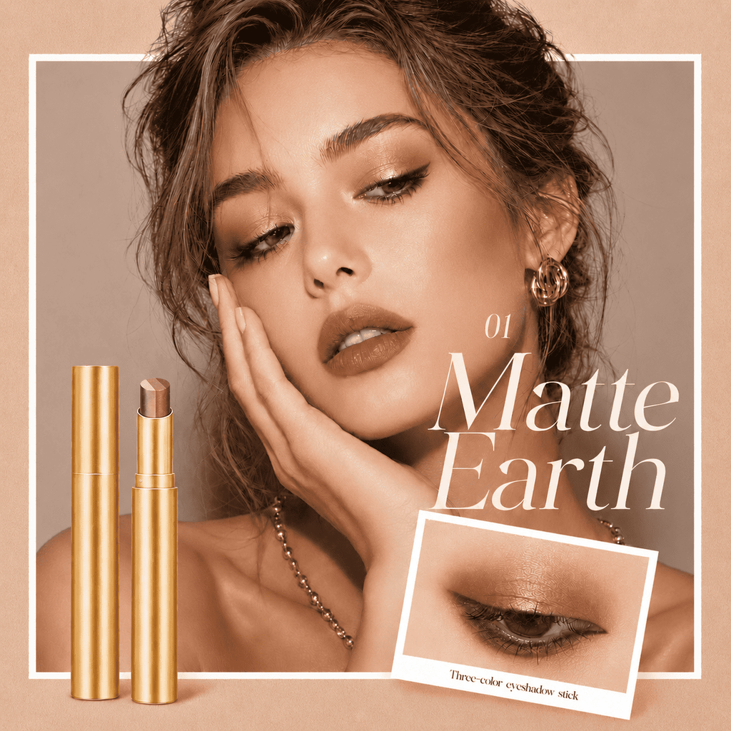 3 in 1 Easy Eyeshadow Stick suitable for Beginners