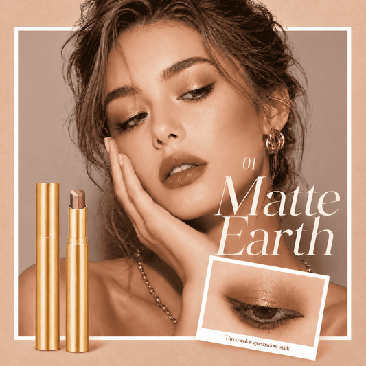 3 in 1 Easy Eyeshadow Stick suitable for Beginners