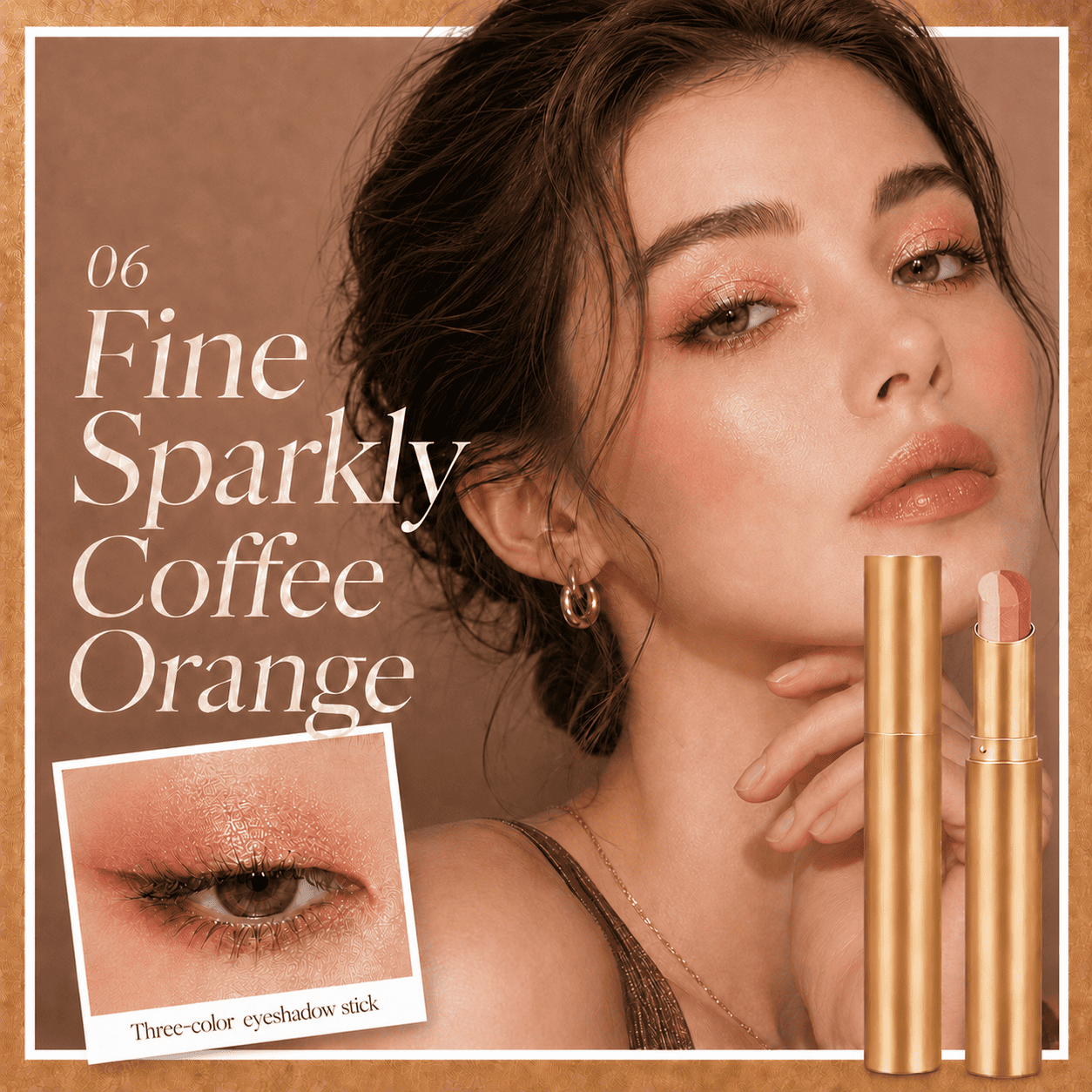 3 in 1 Easy Eyeshadow Stick suitable for Beginners