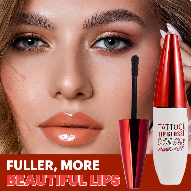 🏆Removable, waterproof, long-lasting lip gloss