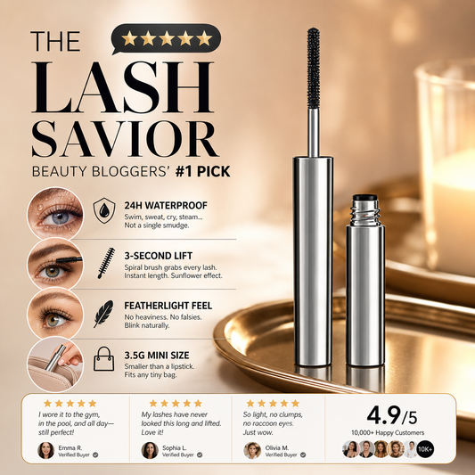 🎁✨ Waterproof Curling & Lengthening Mascara ✨