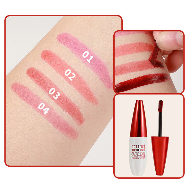 🏆Removable, waterproof, long-lasting lip gloss