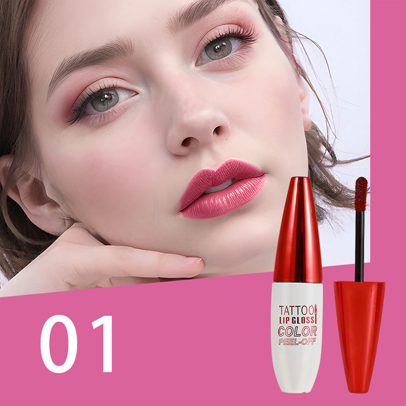 🏆Removable, waterproof, long-lasting lip gloss