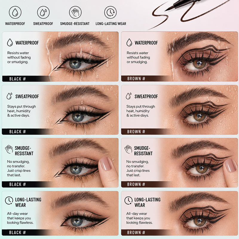 🔥Waterproof Liquid Eyeliner Pen