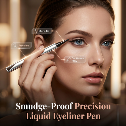 24-Hour Smudge-Proof Precision Liquid Eyeliner Pen