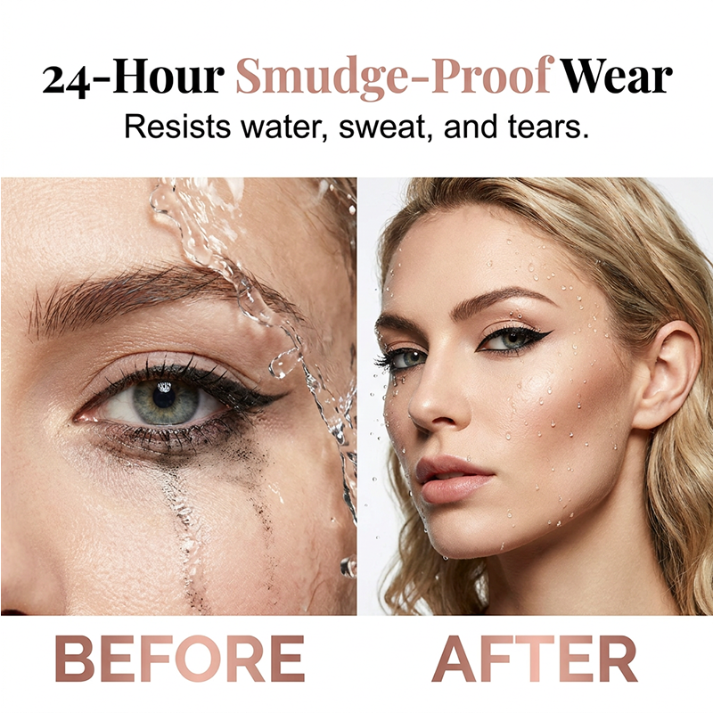 24-Hour Smudge-Proof Precision Liquid Eyeliner Pen